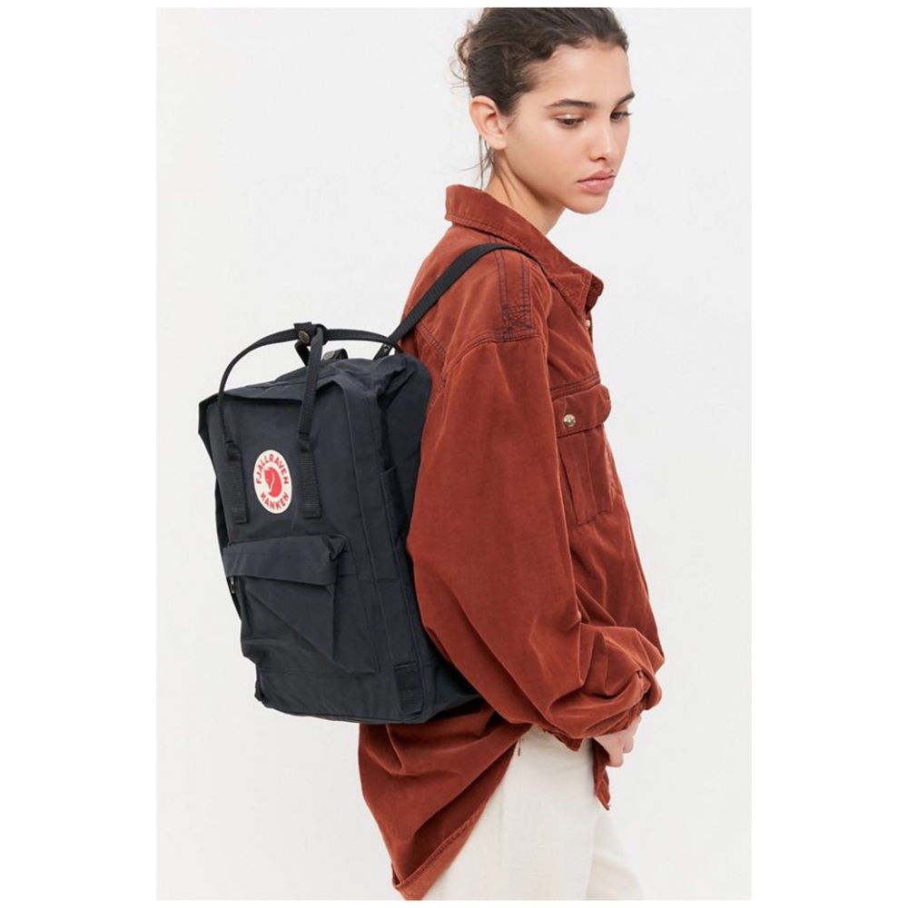 Fjallraven Kanken Backpack - Black (Full Size)